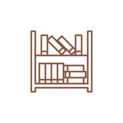 bookshelves