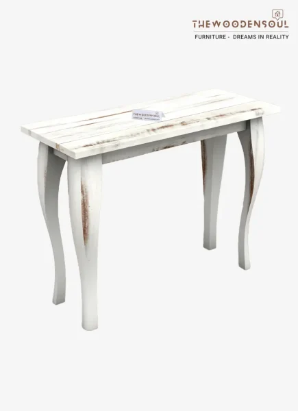 Mehavi Console Table with Distress Finish – Elegant Design Mehavi Console Table with Distress Finish – Elegant Design