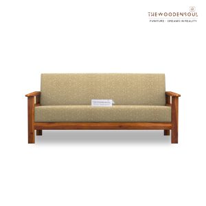 Premium Sheesham Wood Convertible Sofa Cum Bed