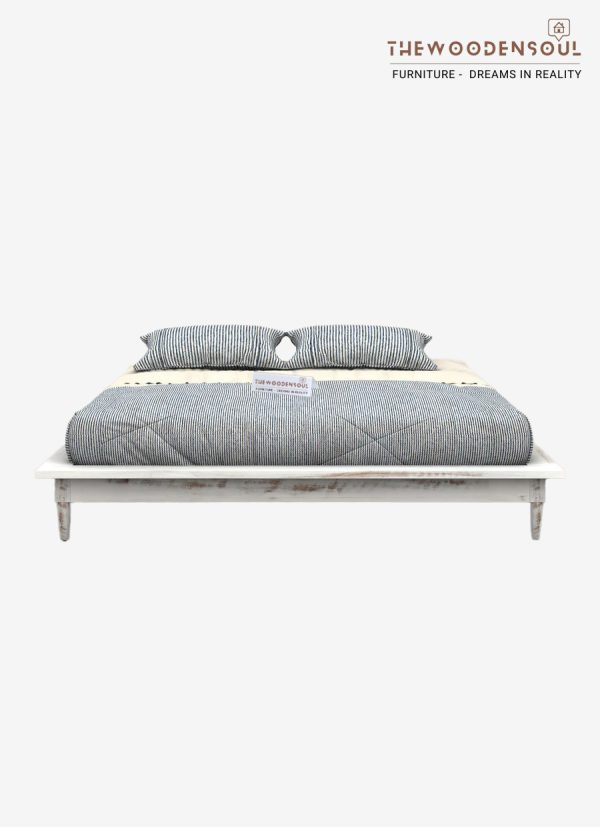 Sheesham Queen Box Bed with Spacious Storage