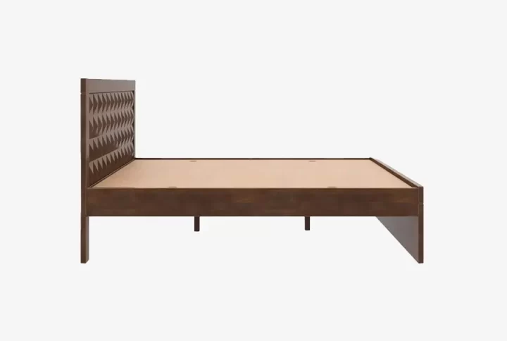 Raja Queen Solid Wood Bed