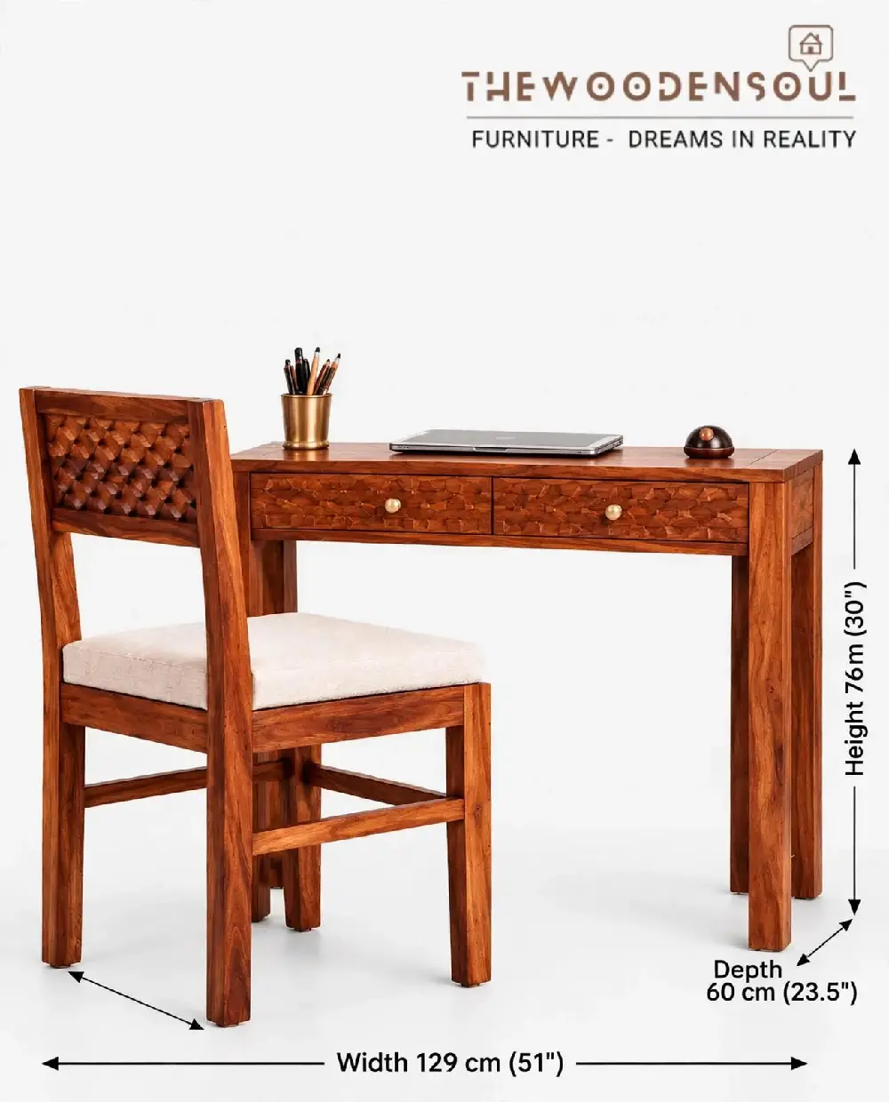 sheesham-wood-writing-table-rustic-teak-finish-sizeview sheesham-wood-writing-table-rustic-teak-finish-sizeview