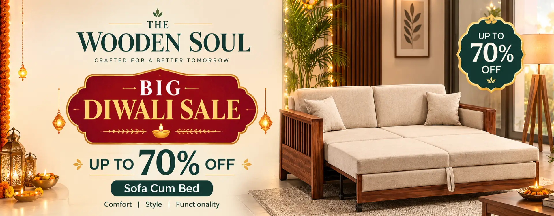 Diwali Sale_ Sofa-Cum-Bed